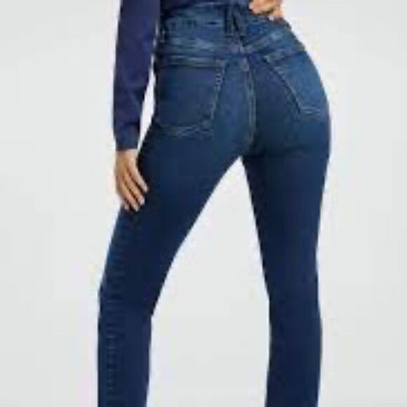 Good American Good Legs High Rise Skinny Jeans Sz 26 - Picture 1 of 9